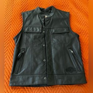 Harley Davidson Leather Vest